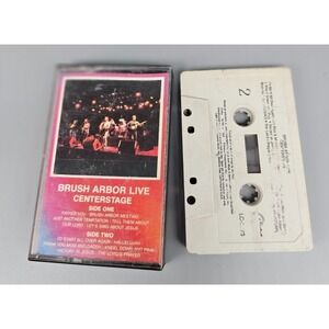 Brush Arbor Live Centerstage audio cassette tape